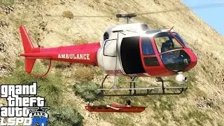GTA 5 LSPDFR Police Mod 431 | Medevac Air Ambulance | Mountain Rescue Gone Wrong