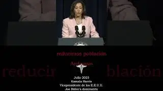#shorts Kamala Harris y su reducci&oacute;n de poblaci&oacute;n, Biden y sus aficiones
