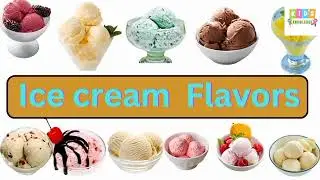 Flavors Vocabulary| Ice Cream Flavors name |Ice Cream Flavors in English
