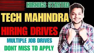 Tech Mahindra Biggest Hiring Announced | CGI Hiring 2025/2024/2023 Batch | Off Campus Drive