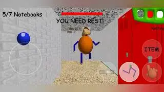 Hello Everyone! I play Baldi Trap Out Of Control Android Beta Test!!