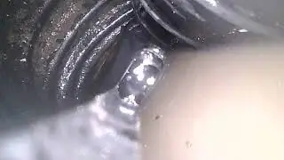 Corrugated Roof drain pipe clog, possibly broken pipe