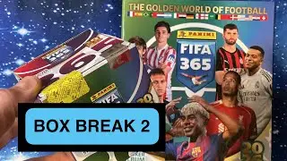 Полное открытие коробки с наклейками Panini FIFA 365 2026.