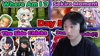 Day 5 Silly Moments Of ENigmatic Recollection: Side Chicks Collector Hololive EN/Highlights Reaction