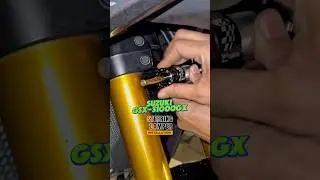 Custom Steering Damper for Suzuki GSX-S1000GX #suzuki #suzukigsxs1000gx #gsxs1000gx #motocycle