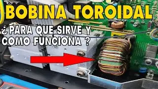 ¿Para qué sirve la bobina toroidal en una soldadora inversora?