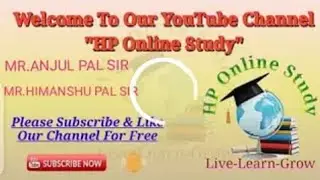 Age's (sabse best trick)#Hp online study point #Himanshu pal