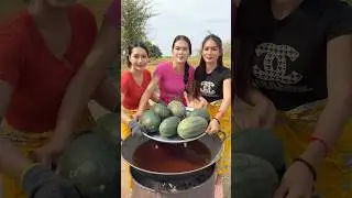 How to make watermelon jelly recipe #shortvideo #shorts #cooking #food #recipe