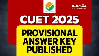 CUET 2025 Provisional Answer key Published