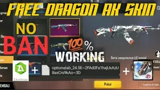 FREE DRAGON AK PERMANENT GUN SKIN *new trick* by LEEGON Gaming