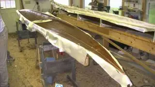 How to Make a Kayak - Fiberglassing the Interior