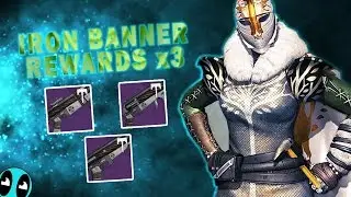 Destiny Iron Banner Rewards x3 Characters (Rise of Iron)