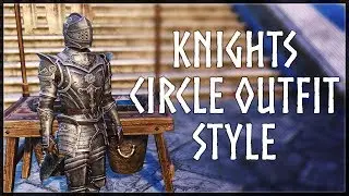 ESO Knight of Circle Outfit Style - Showcase of the Knight of Circle in The Elder Scrolls Online