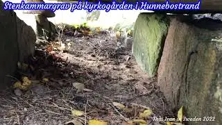 Stenkammargrav p&aring; kyrkog&aring;rden i Hunnebostrand #g&aring;nggrift   🇸🇪Sweden