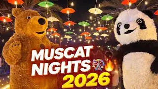 Exploring Muscat Nights 2026 | Seeb & Al Khoud- Full Night Vlog Epic Footage 🌌