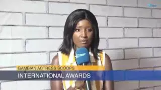 Mariama Colley on Star TV news about her recent International Awards