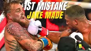 JAKE VS JOSHUA |  The First Mistake Jake Paul Made Against Anthony Joshua