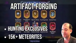 Forging artifacts: Exclusives, Wisdom, Titan forge