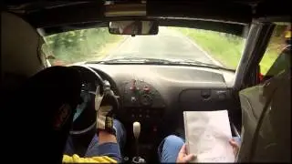 On Board. Diego Aneiros - David Bra (Citroën Saxo) TC - C1 - Rally Narón 2015