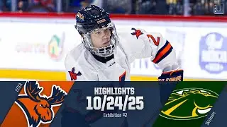 #2 Utica vs Skidmore | Men's Hockey Exhibition Highlights - 10/24/25