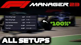 All Optimal Setups - F1 Manager 23