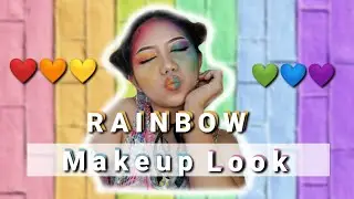 Rainbow Makeup Look | Creative Makeup | WATCH UNTIL THE END!!!| Philippines | Zirah Flores
