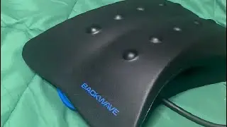 REATHLETE BackWave Advanced Airbag Back Stretcher   Advanced Lumbar Support for Enhanced Stretching