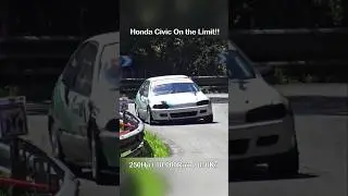 Безумное вождение 10 000 об/мин HONDA Civic EG6 B18 🔥