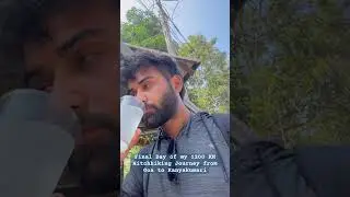 Final Day of my 1200 KM Hitchhiking Journey from Goa - Kanyakumari.#like #share #subscribe #trending