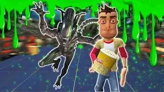 SURVIVING IN AN ALIEN SPACESHIP! - Garry's Mod Gameplay (Gmod Roleplay) - Alien Isolation Survival!