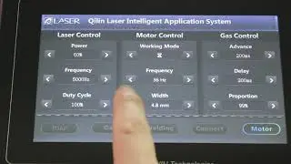 Qilin handheld laser welding machine control system