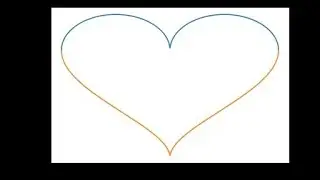 Drawing a heart using python or equation of heart