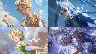 Golden Nymph. New Skins for Mercenary, Night Watch, Gardener and Enchantress. Identity V