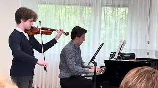 A. Huber, Concertino No. 3, Op. 7 Iwo Bednarski violin PSM Tomasz&oacute;w Maz., Poland