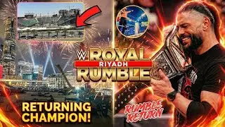 Royal Rumble 2026 Stage Construction DONE🔥