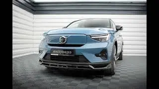 Maxton Design Volvo C40 Mk1 Splitter Spoiler Diffuser Spoiler Sideskirt