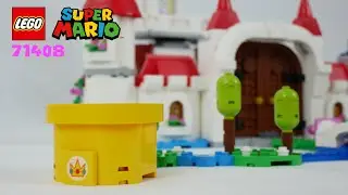 Bowser in the Mushroom Kingdom? Let take him down! LEGO Mario - 71408 Peach's Castle Expansion Set