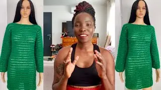 Easiest Crochet Dress | Step By Step On How Ti Crochet A Dress | Beginner Friendly Pattern | SAT
