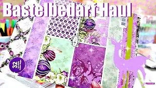 BESONDERER Bastelbedarf Haul | Weihnachten Edition 2016 | 9999 Dinge - DIY & Basteln