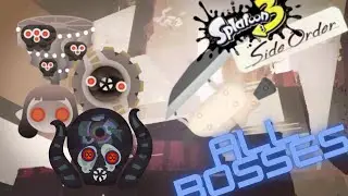 Splatoon 3: Side order | All Bosses(except intro boss)