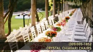 Chiavari Crystal Chairs