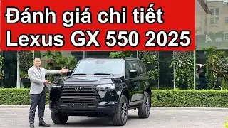 Đánh Giá Chi Tiết Lexus GX 550 | Thiết Kế Mạnh Mẽ - Công Nghệ Hiện Đại - Có Gì Hơn Đối Thủ?