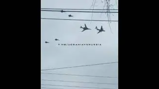 bombardeiro nuclear Tu-160 das For&ccedil;as Aeroespaciais da R&uacute;ssia foi visto voando em dire&ccedil;&atilde;o &agrave; Ucr&acirc;nia