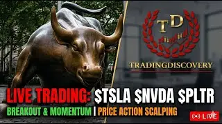LIVE Day Trading: Day 21 of the Discipline Challenge