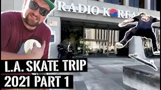 L.A. Skate Trip Part 1| J-Kwon | Kingpins Krew