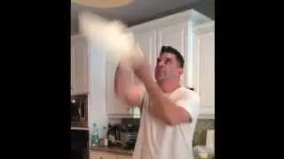Chef John Collura from Cibo e Vino - Pizza tossing