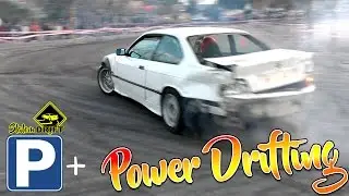 Crazy guy Drift AWESOME - Loud Drifting, Wall taps ,smoking tires