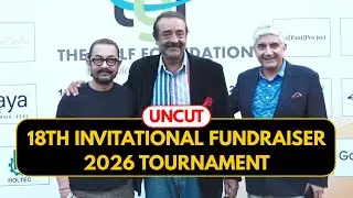 UNCUT - Aamir Khan At 18th Invitational Fundraiser 2026 Tournament Organised By The Golf Foundation