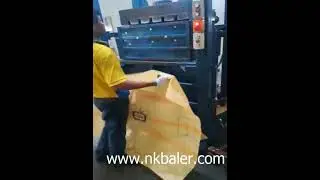 waste clothes baler, second hand clothing baling press, old clothes baling machine