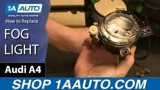 How To Replace Fog Light Assembly 05-09 Audi A4